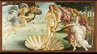 The Birth of Venus | A Silent Canvas Background | 1 Hour | Wallpaper