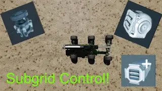 Space Engineers quick tips || Sub-grid control