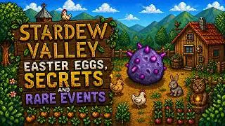 Stardew Valley Easter Eggs, Secrets and Rare Events