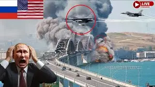 January 3, 2026, a US F-16 stealth jet dropped an 8-ton bomb on the Crimean bridge - this is what ha