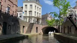 Waterfietsen, pedal boat tour, Utrecht - the Netherlands