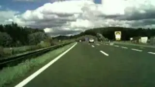 Trieste ( Italy ) - Vienna ( Austria ) time lapse