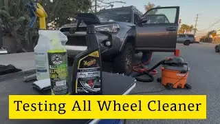 Testing Meguiars All Wheel Cleaner Vs Degreaser