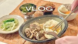冬日裡的熱騰騰料理，辣味增豆乳鍋與炊飯的日常🍲☕️🐰｜Vol.39