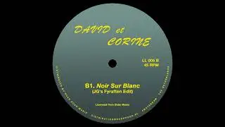 Davit Et Corine - Noir Sur Blanc (JGS Fyraften Edit) [LL 005]