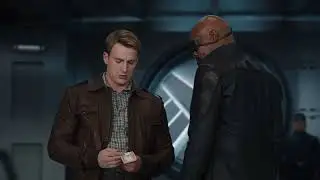 Captain America Gives Nick Fury Money