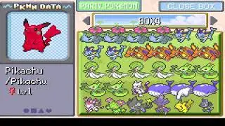 Pokemon Emerald with Shadow Pokemon and Pallet Swap Skins