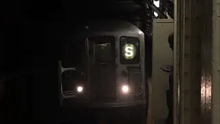 IRT 42nd Sreet Line: R62A (S) Trains Ends/Begins Service @ Times Square