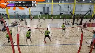 Invader Zim vs Spongebob Squarepants / Boston Dodgeball League Throw Down Nickelodeon