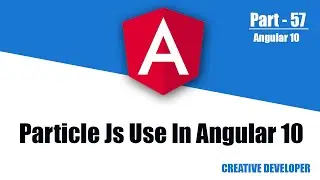 particle js in angular || solve Ivy error || Particle Js || Angular Tutorial || Angular Particle Js