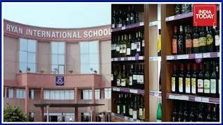 Liquor Shops Operating Near Schools In Noida