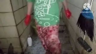 BERSIH BERSIH KAMAR MANDI #DAN CUCI BAJU #kegiatanseharihari 