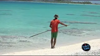La vie de robinson sur un motu, à Raraka en Polynésie