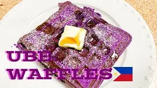 UBE WAFFLES (PURPLE YAM WAFFLES)