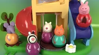 Peppa Pig Figurines Culbuto Aire de Jeux Weebles Wind & Wobble Playhouse