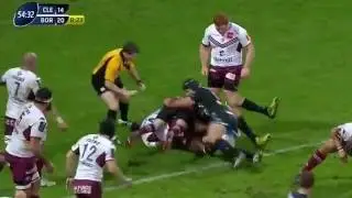 Clermont vs Bordeaux Begles rugby 24.01.2016 - European Champions Cup| Highlights