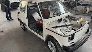 Restauro Fiat 126 Personal 4 - Sulle Quattro Ruote￼