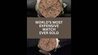 Patek Philippe Grandmaster Chime Ref. 6300A-010 : The Most Expensive Watch Ever Sold