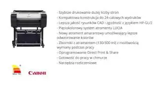 Canon imagePROGRAF iPF680 (ploter Canon iPF680)