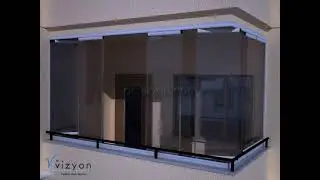 Frameless Folding Glass Doors