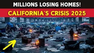California&rsquo;s HOMELESS CRISIS 2025 &mdash; Millions at Risk of Losing Shelter