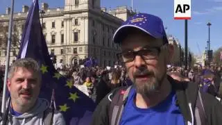 Anti-Brexit protest in London