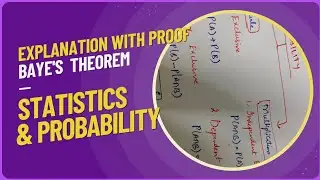 🔓Baye's Theorem | Probability and Statistics #viral #maths #youtube