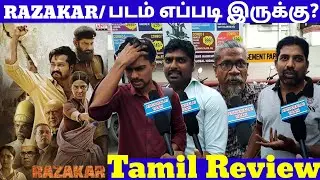 RAZAKAR (Tamil) Review | Razakar -Silent Genocide Of Hyderabad Public Review |