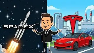 How Elon Musk Built SpaceX and Tesla - Doodle Economics