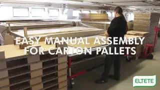 Upgrade to smarter logistics with fiber-based Carton Pallets