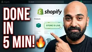 The ONLY Shopify Tutorial You Need | How to Build an Online Store in 12 Minutes! (Hindi)