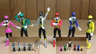 海賊戦隊ゴーカイジャー 第18話②　鎧の覚悟！六人で初のゴーカイチェンジ！劇中戦闘シーンを再現！前田動画　Power Rangers Super Megaforce EP18