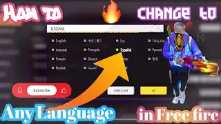 how to change free fire language after update in 2024||how to change free fire kill feed Voice||