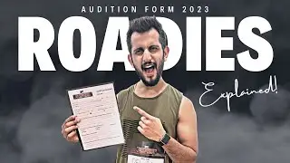 Roadies Audition Form 2023