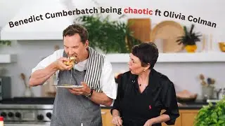 Benedict Cumberbatch and Olivia Colman being Chaotic