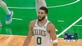 INSANE GAME! Boston Celtics vs Detroit Pistons Final Minutes & Overtime ! 2023-24 NBA Season