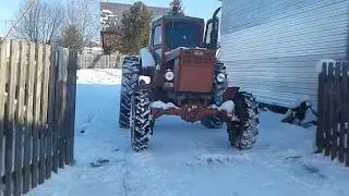 Ставим тюки самодельной пикой