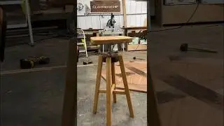 Custom Bar stools. #woodworking #lovetheprocess