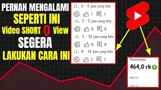 Cara mengatasi video short 0 view | Trik 2025 video short susah trending