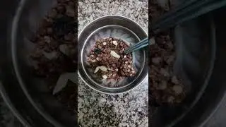 Trying Chocolate Muesli First Time || ASMR #muesli #chocolate #asmr #breakfast
