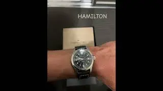 Mens Hamilton Khaki Field Auto H70455733 #hamilton #automaticwatches #automatic #khaki #watch