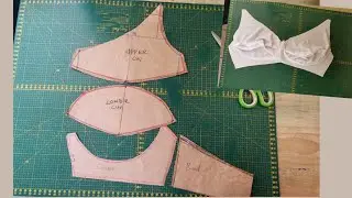 how to make bra pattern.