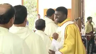 Kiss of Peace during ordination with Music for Soul  - 29 Dec 2016