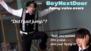 BoyNextDoor voice overs. Creators: @cornflake_jake @luvdnpz @boynextdoor_official