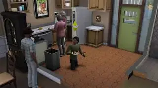Sims 4 Glitch - Teen with Toddler Trait
