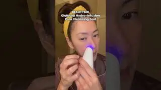 BeautyBio Glofacial Shows the DISGUSTING Truth (Satisfying Pore Cleanse) 😱😱 #porecleansing #beauty