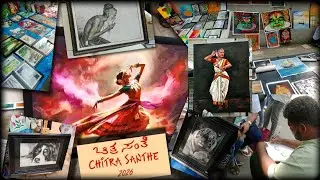 23 rd Chitra Sante 2026. Karnataka chitrakalpa parishath. Bangalore art festival fair