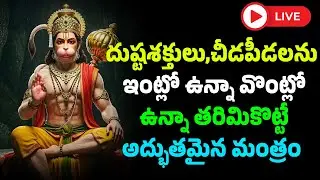 దుష్టశక్తులు,చీడపీడలను ఇంట్లో ఉన్నా వొంట్లో ఉన్నా తరిమికొట్టే అద్భుతమైన మంత్రం|Hindu DevotionalSongs