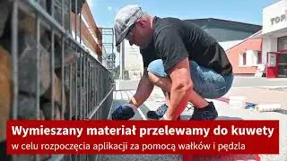 Kamienny dywan lakier do renowacji Purstone Vital TOPSTONE regeneruje odnawia przywraca dawny blask