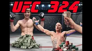 LETS TALK UFC 324 WEIGH IN RECAP AND BETS!